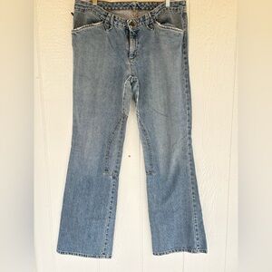 Vintage Ralph Lauren Low Rise Flare 14x33 Damage